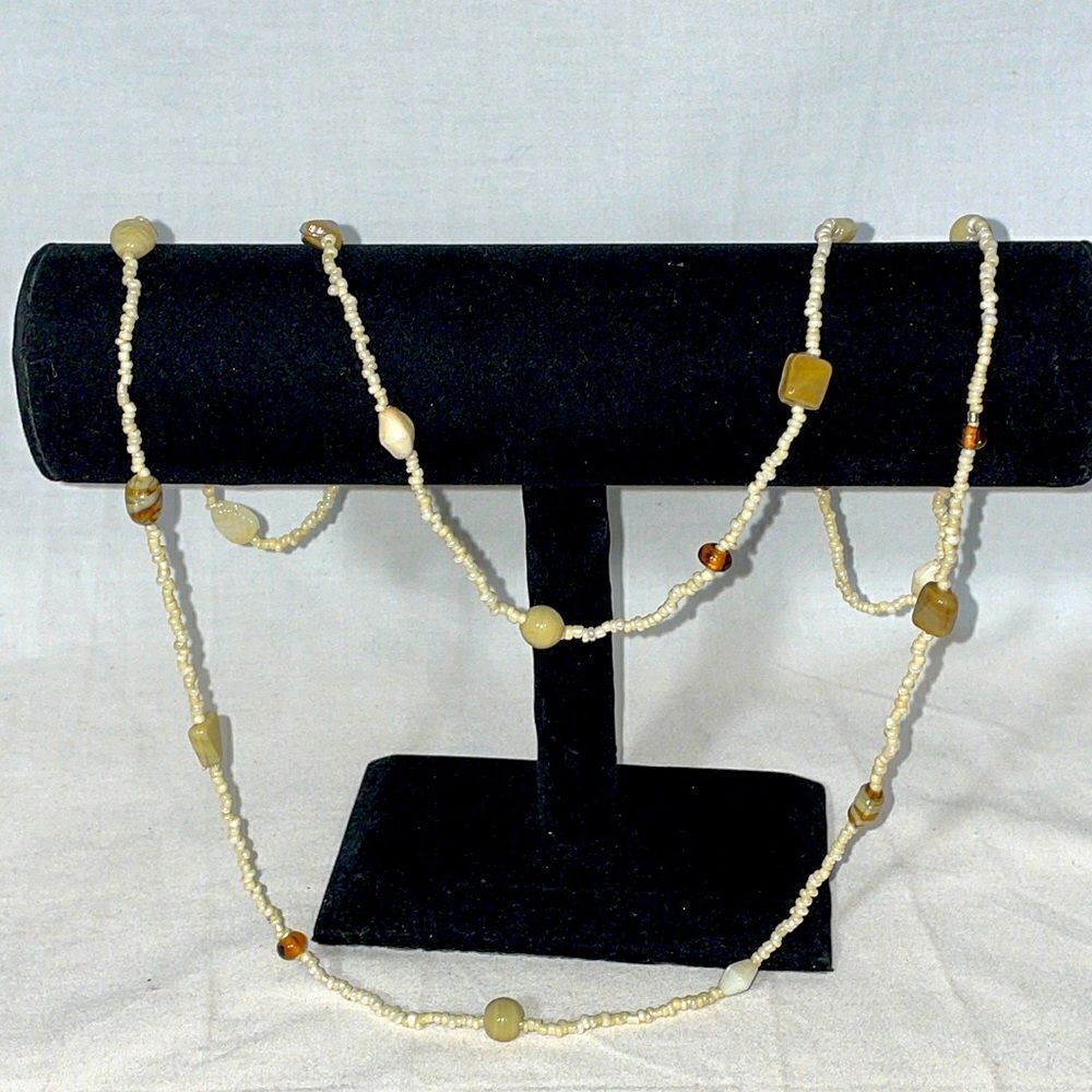 Large Beaded Necklace 